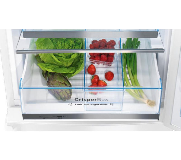 Buy BOSCH Classixx KGE36AW30 Fridge Freezer White Free Delivery