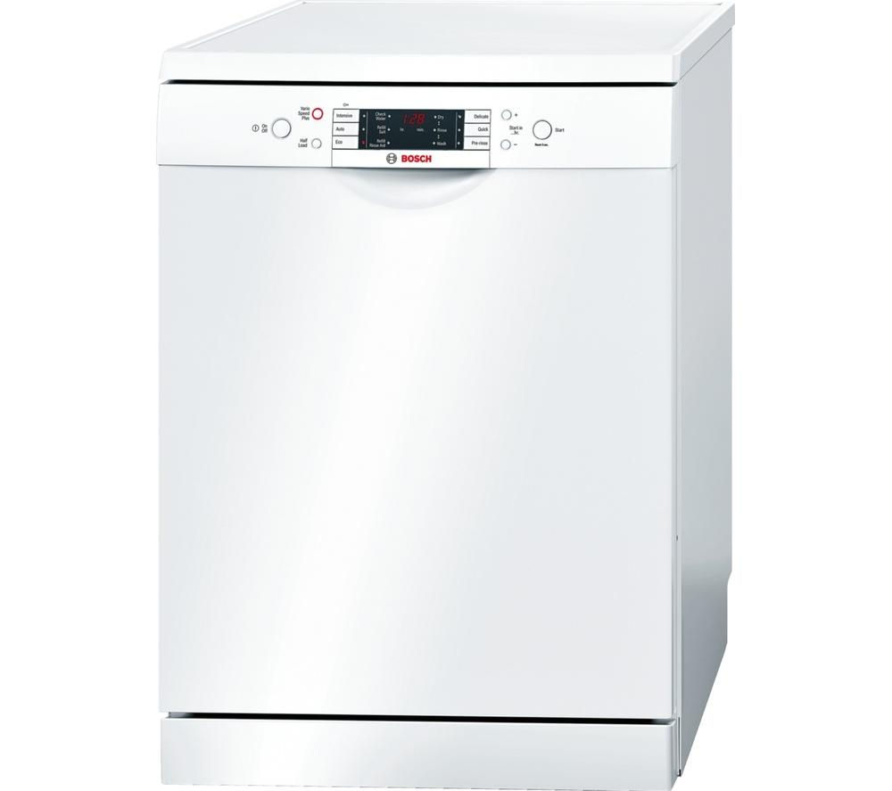 Bosch ActiveWater SMS68M02GB Full-size Dishwasher in White