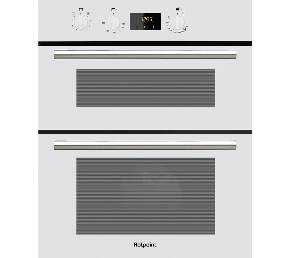 HOTPOINT  Class 2 DU2 540 Electric Built-under Double Oven in White