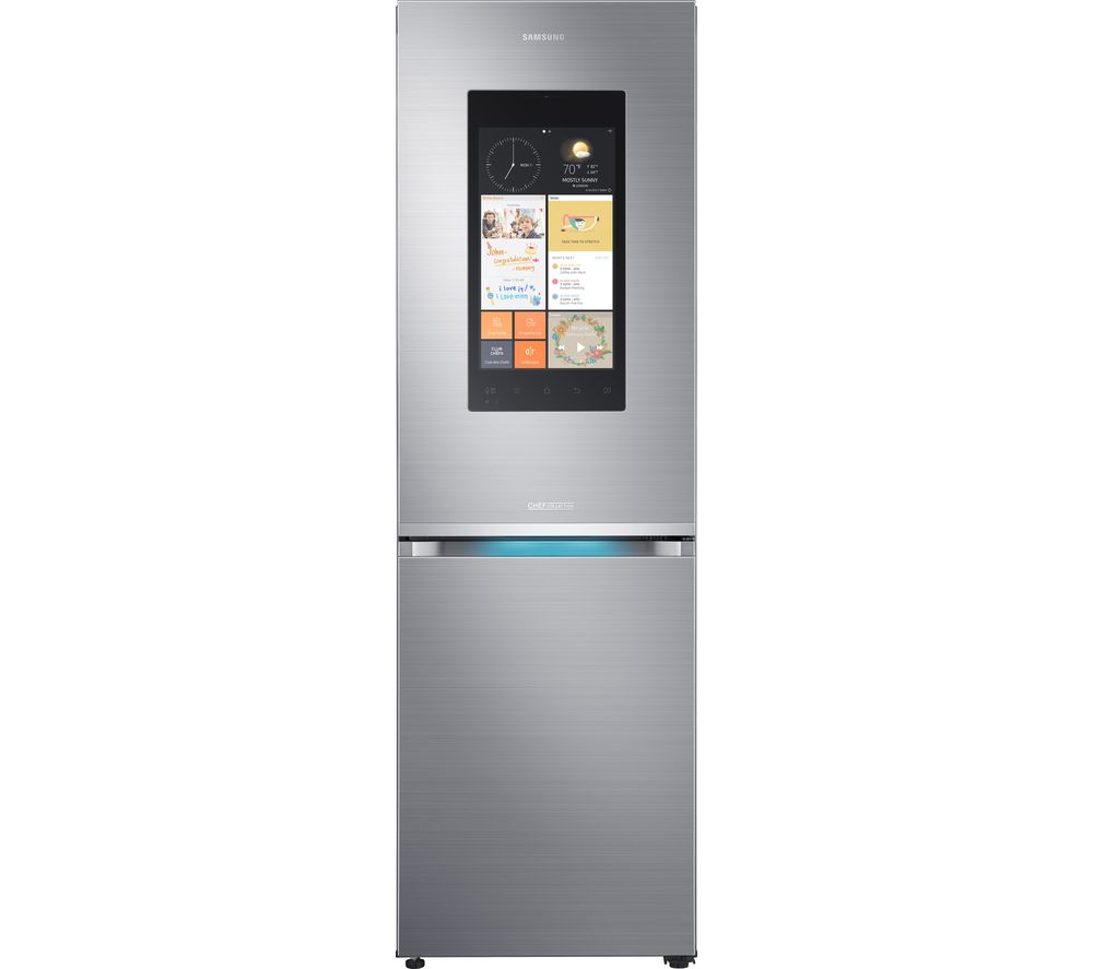 SAMSUNG  Family Hub RB38K7998S4/EU Smart Fridge Freezer - Stainless Steel, Stainless Steel