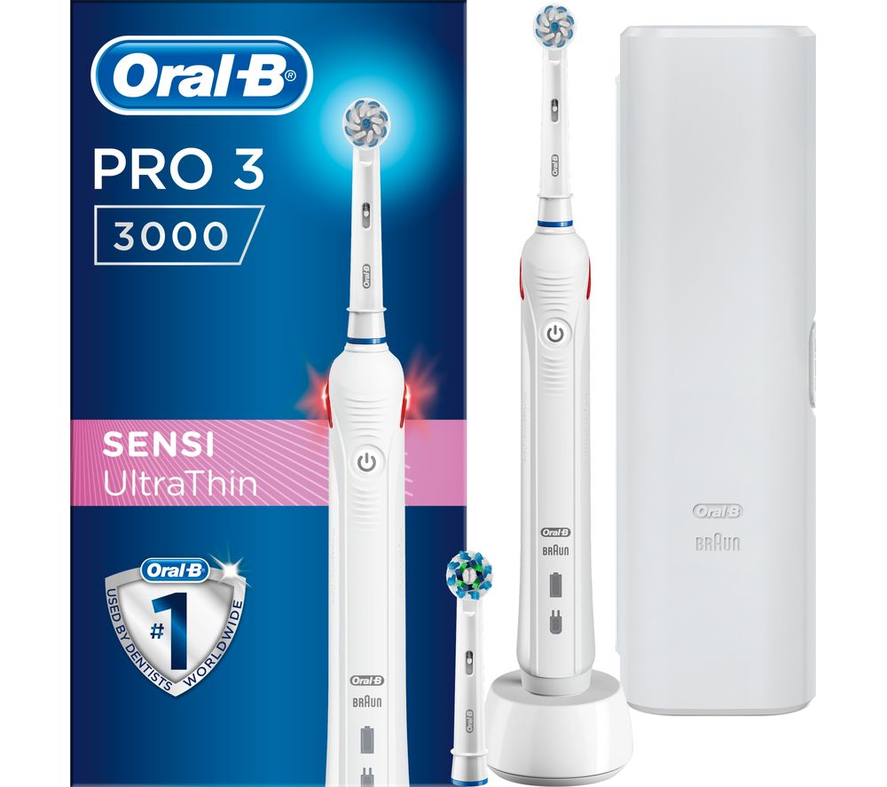 Buy ORAL B PRO 3000 Electric Toothbrush Free Delivery Currys