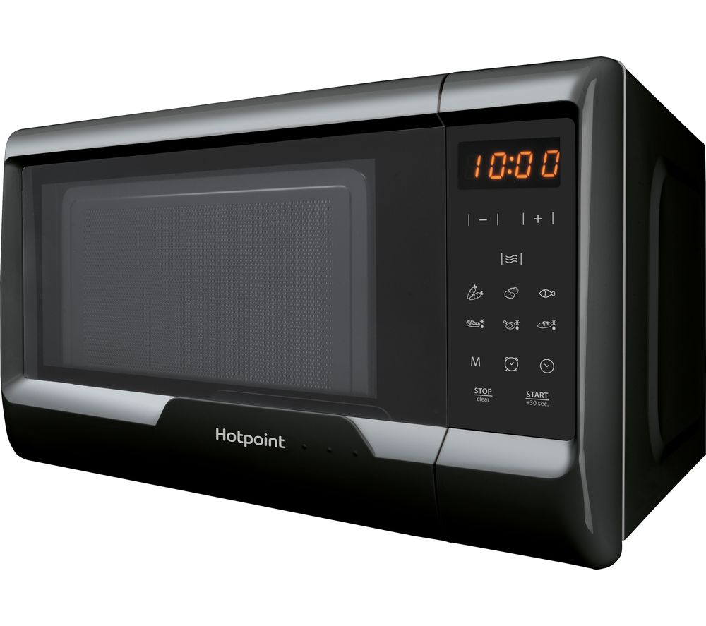 Buy HOTPOINT MyLine MWH 2031 Solo Microwave Black Free Delivery