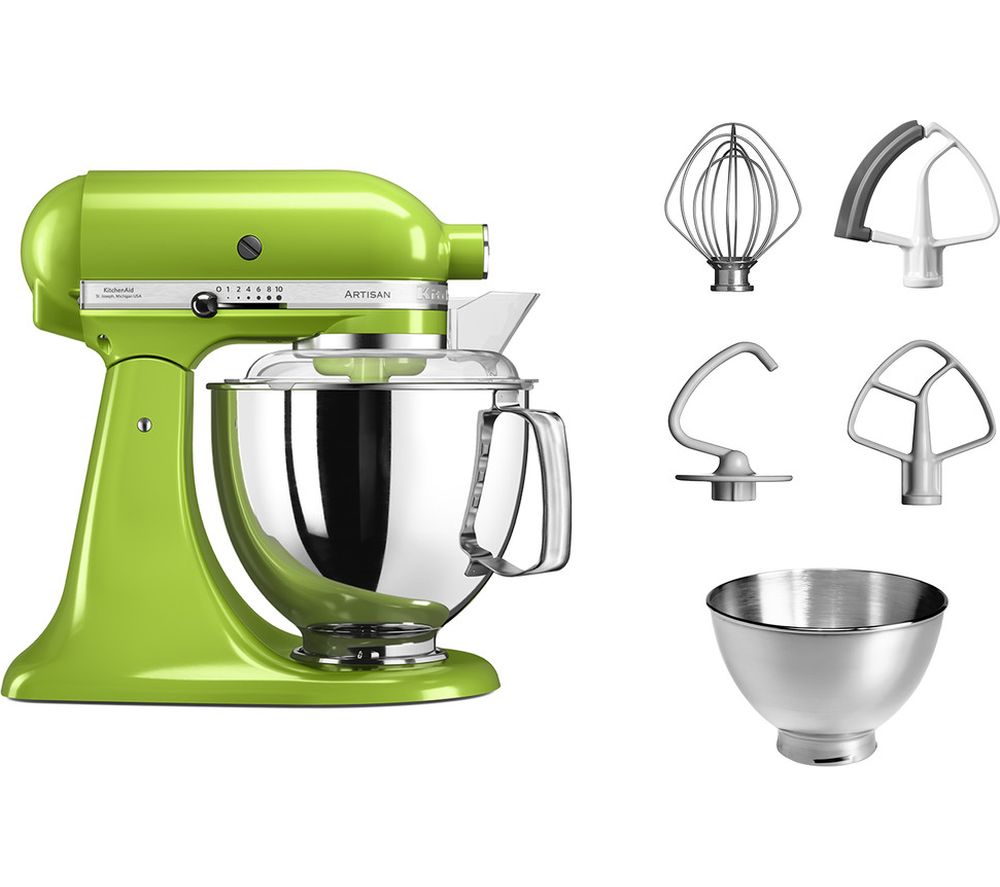 Buy KITCHENAID Artisan 5KSM175PSBGA Stand Mixer Green Apple Free