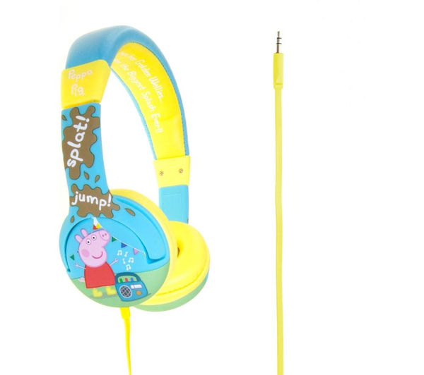 PEPPA PIG BLUE PEPPA PIG Muddy Puddles Kids Headphones Blue