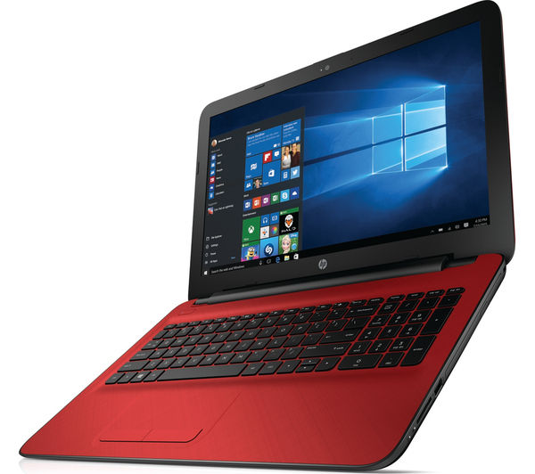 Buy Hp 15 Af163sa 156 Laptop Red Free Delivery Currys