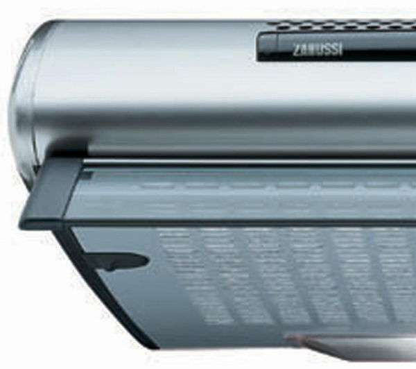 Buy ZANUSSI ZHT610X Visor Cooker Hood Stainless Steel Free Delivery