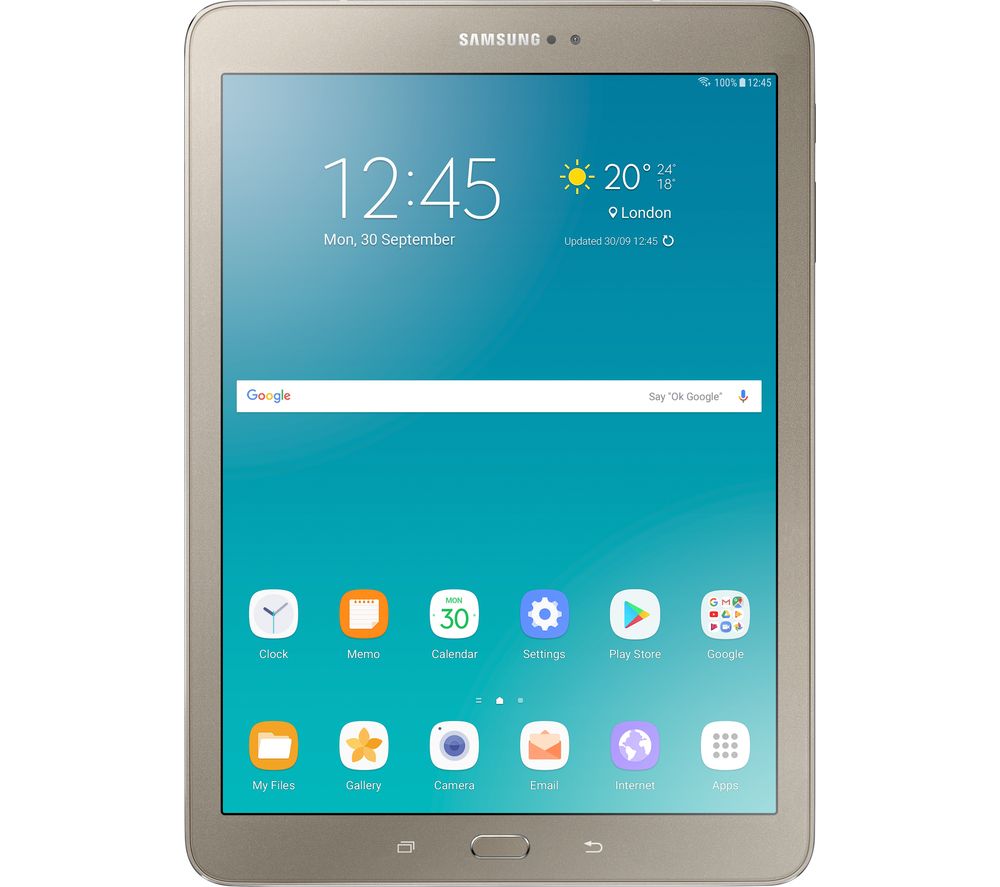 Buy SAMSUNG Galaxy Tab S2 9.7” Tablet - 32 GB, Gold | Free ...