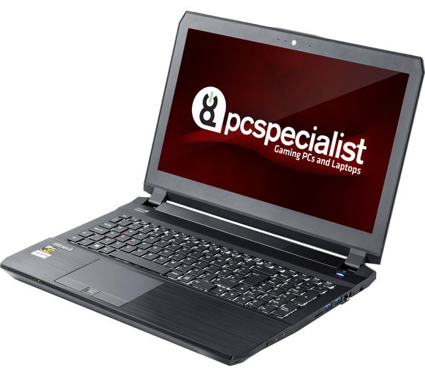 Image of PC SPECIALIST Defiance II 15.6" Gaming Laptop - Black