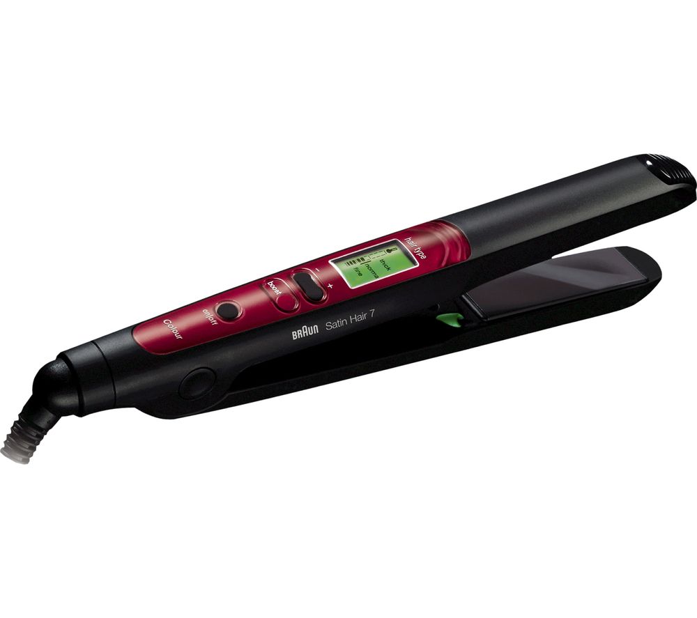 BRAUN  Satin Hair 7 Colour Hair Straightener Review