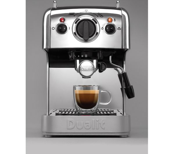 Buy DUALIT D3IN1SS 3in1 Coffee Machine Stainless Steel Free