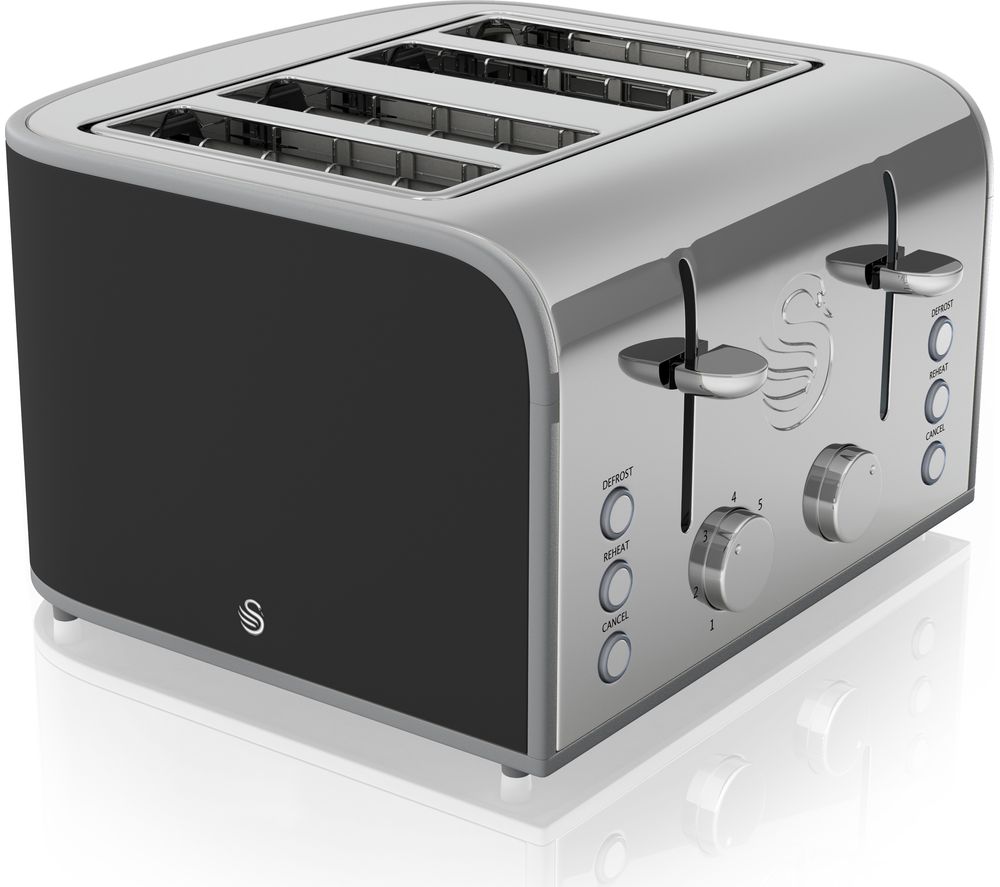 SWAN Retro ST17010BN 4-Slice Toaster Review