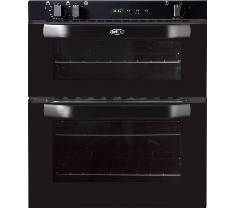 Belling BI70FP Electric Built-under Double Oven in Black