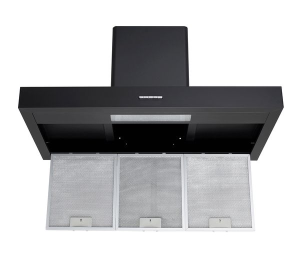 Buy LOGIK L90CHDB11 Chimney Cooker Hood Black Free Delivery Currys