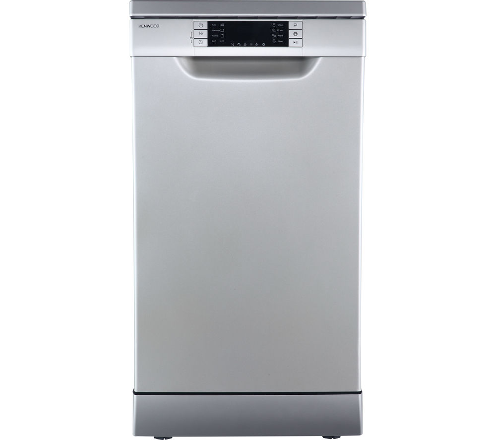 Kenwood KDW45S16 Slimline Dishwasher in Silver