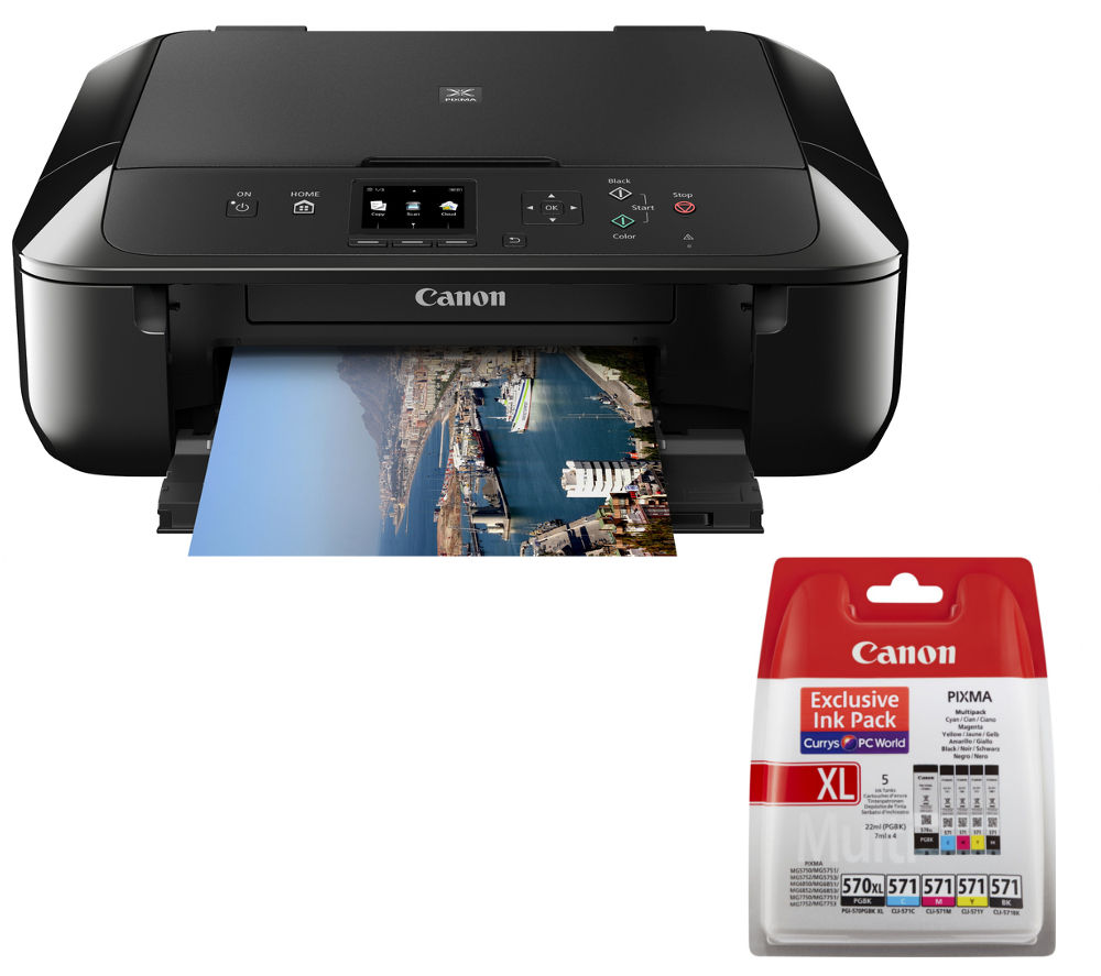 Buy CANON PIXMA MG5750 All-in-One Wireless Inkjet Printer & Ink