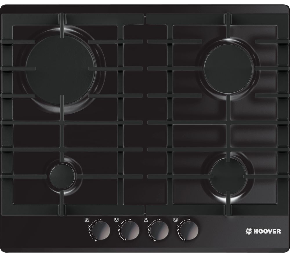 Buy HOOVER HGH64SCE B Gas Hob Black Free Delivery Currys