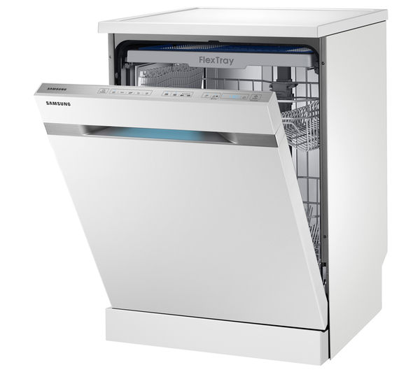 Buy SAMSUNG WaterWall DW60H9950FW/EU Fullsize Dishwasher White