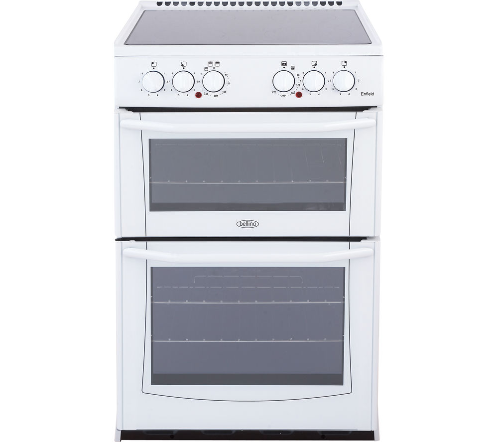 Belling Enfield E552 55 cm Electric Ceramic Cooker in White
