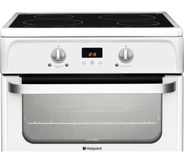 Hotpoint Hui612p Electric Induction Cooker White 1884