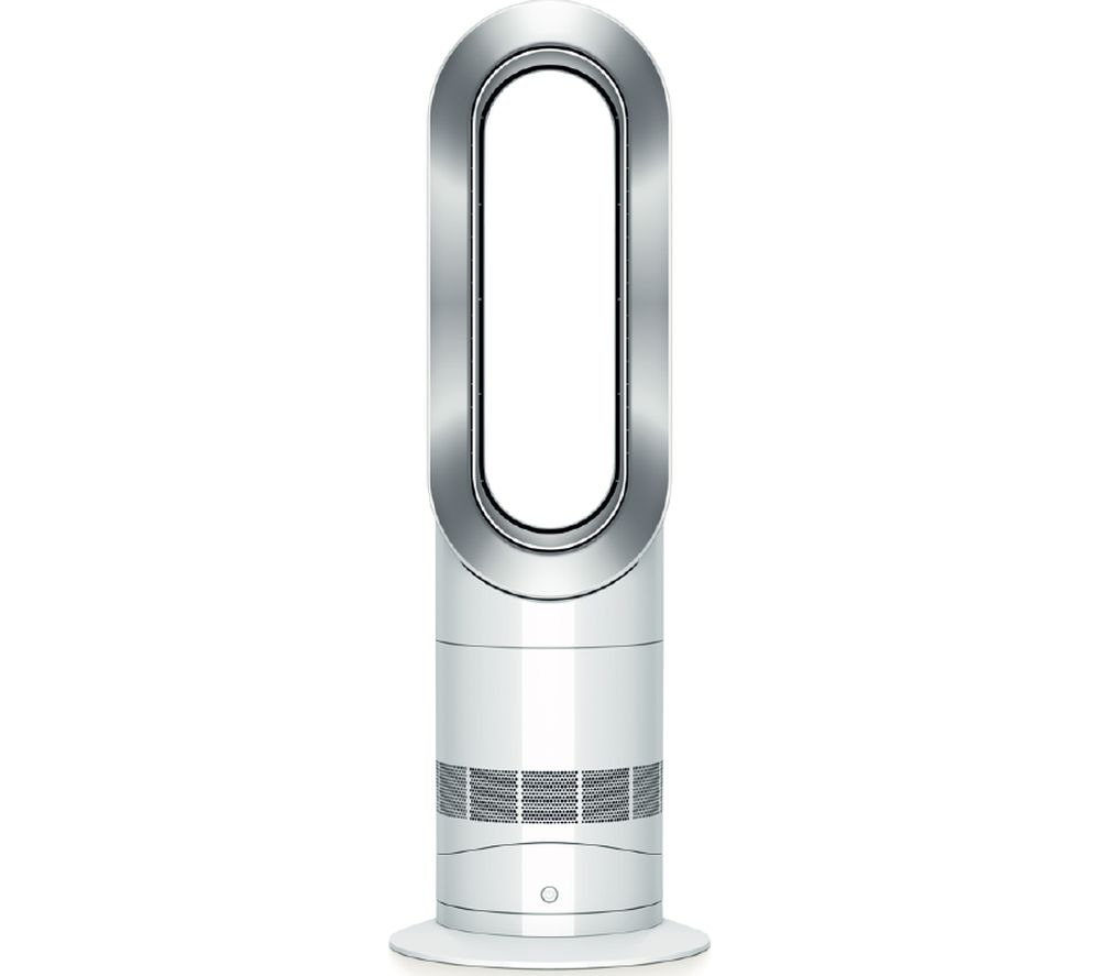 Buy DYSON Hot + Cool AM09 Fan Heater - White Nickel | Free Delivery