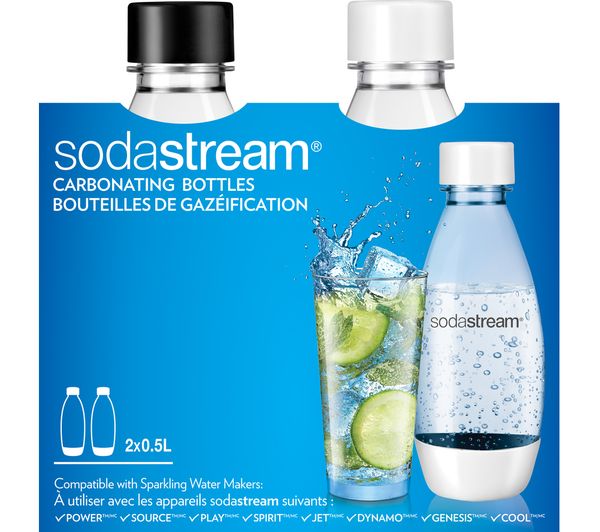 Buy SODASTREAM Carbonating Bottle Twin Pack Free Delivery Currys