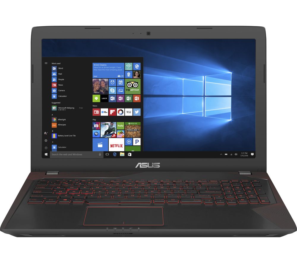 Buy ASUS Republic of Gamers FX553 15.6\u0026quot; Gaming Laptop  Black  Free Delivery  Currys