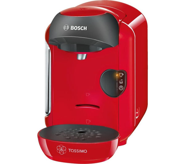 Buy TASSIMO by Bosch Vivy II TAS1253GB Hot Drinks Machine - Red Free Delivery Currys