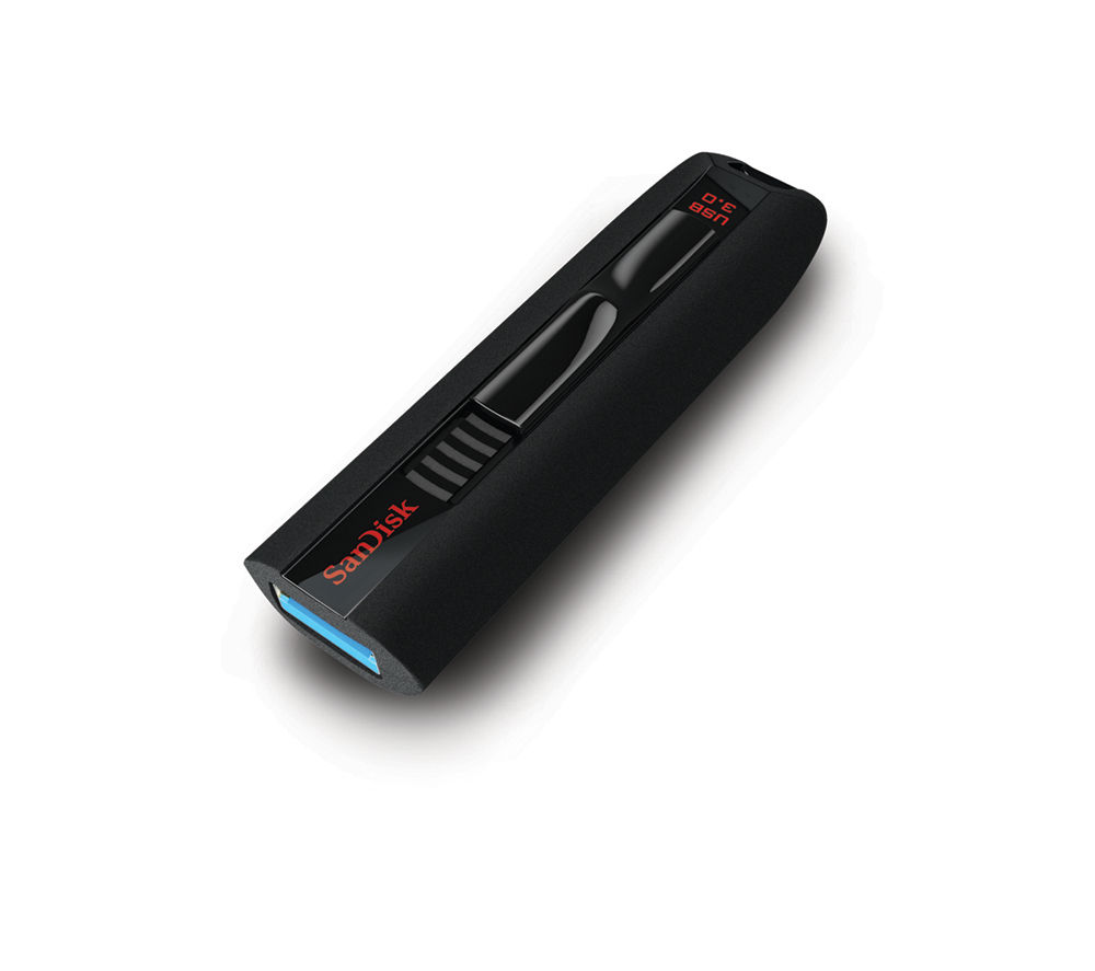 Buy SANDISK 64 GB Extreme 3.0 USB Memory Stick Black Free Delivery