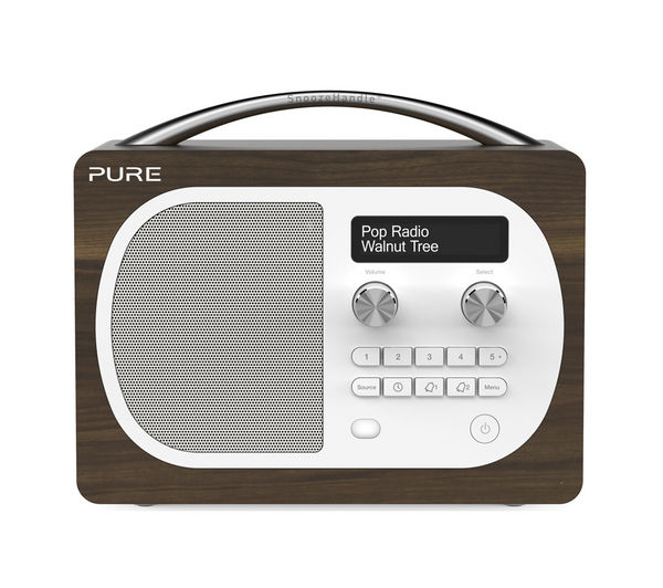 Buy PURE Evoke D4 Portable DAB Radio Walnut Free Delivery Currys