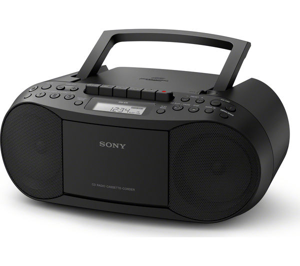 Buy SONY CFD-S70 FM/AM Boombox - Black | Free Delivery | Currys