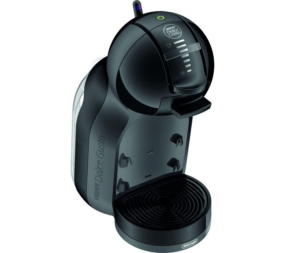 Delonghi Dolce Gusto EDG305BG Mini Me Automatic Play & Select Hot Drinks Machine - Black & Grey, Black