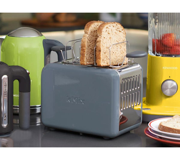 Buy KENWOOD kMix TTM020GY 2Slice Toaster Grey Free Delivery Currys