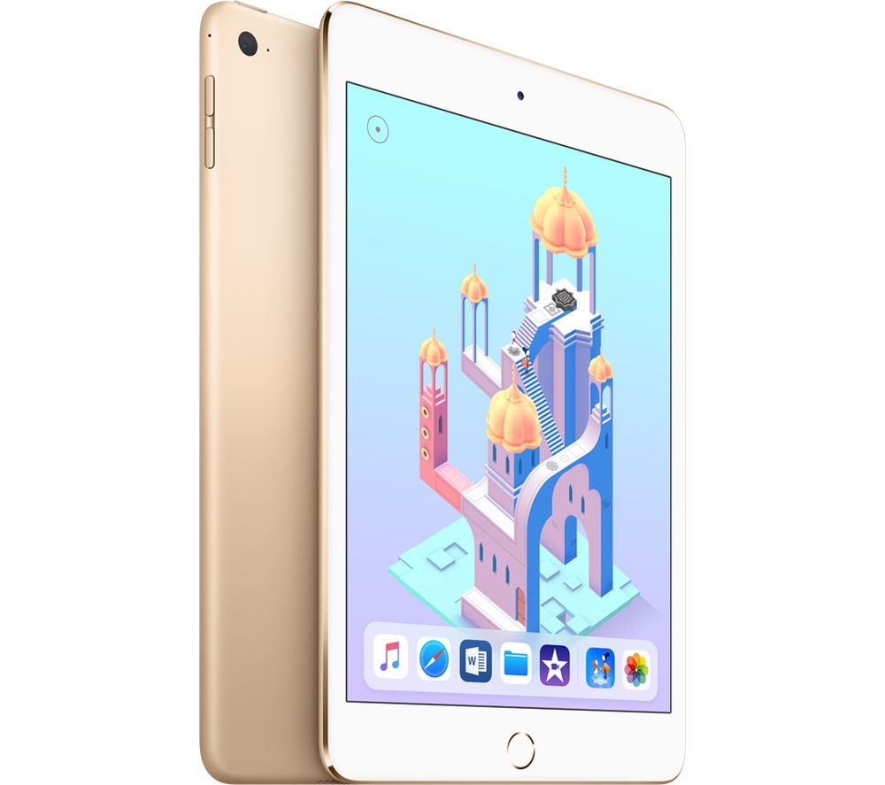 Image of Apple iPad mini 4 - 128 GB, Gold