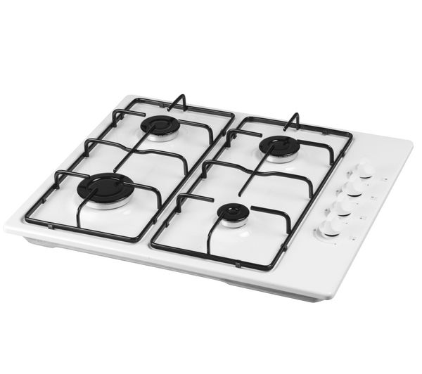 Buy ESSENTIALS CGHOBW12 Gas Hob White Free Delivery Currys