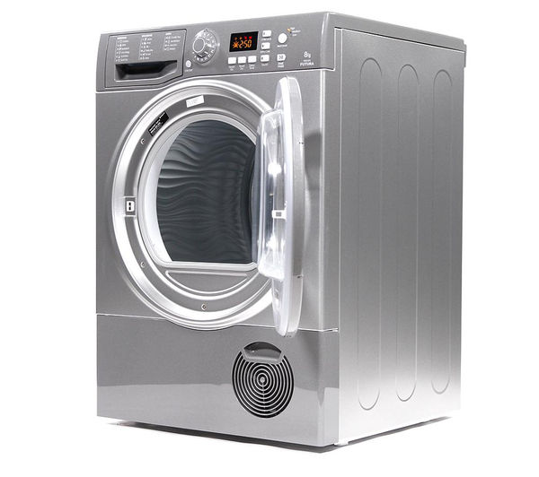 Buy HOTPOINT Futura TCFG87C6G Condenser Tumble Dryer Graphite Free