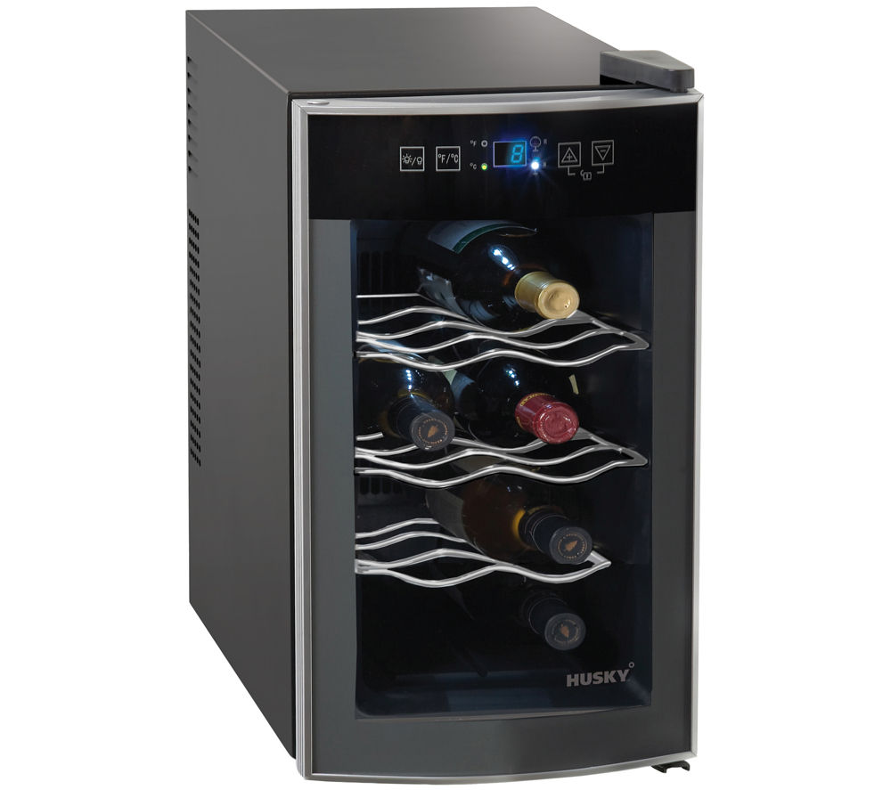 Husky Reflections HUS-HN11 Wine Cooler in Black