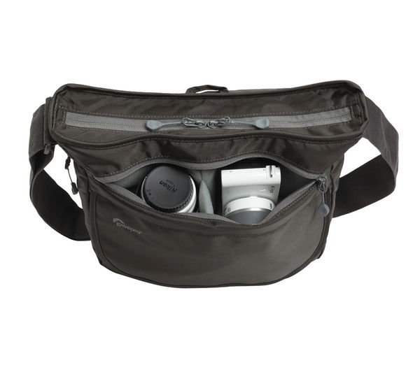 LOWEPRO Streamline 250 Compact System Camera Bag - Slate Grey Deals | PC World