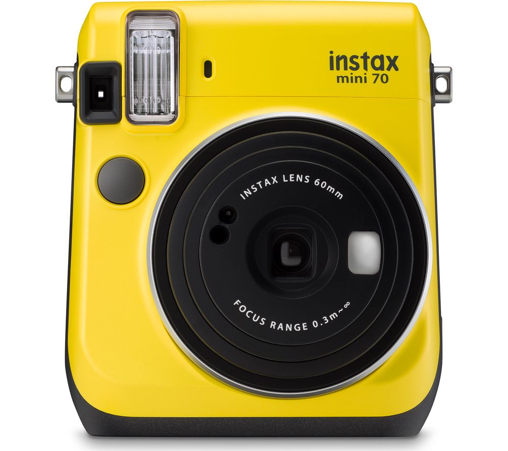 Buy INSTAX Mini 70 Instant Camera Yellow Free Delivery Currys