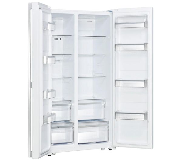 Buy KENWOOD KSBSW17 AmericanStyle Fridge Freezer White Free