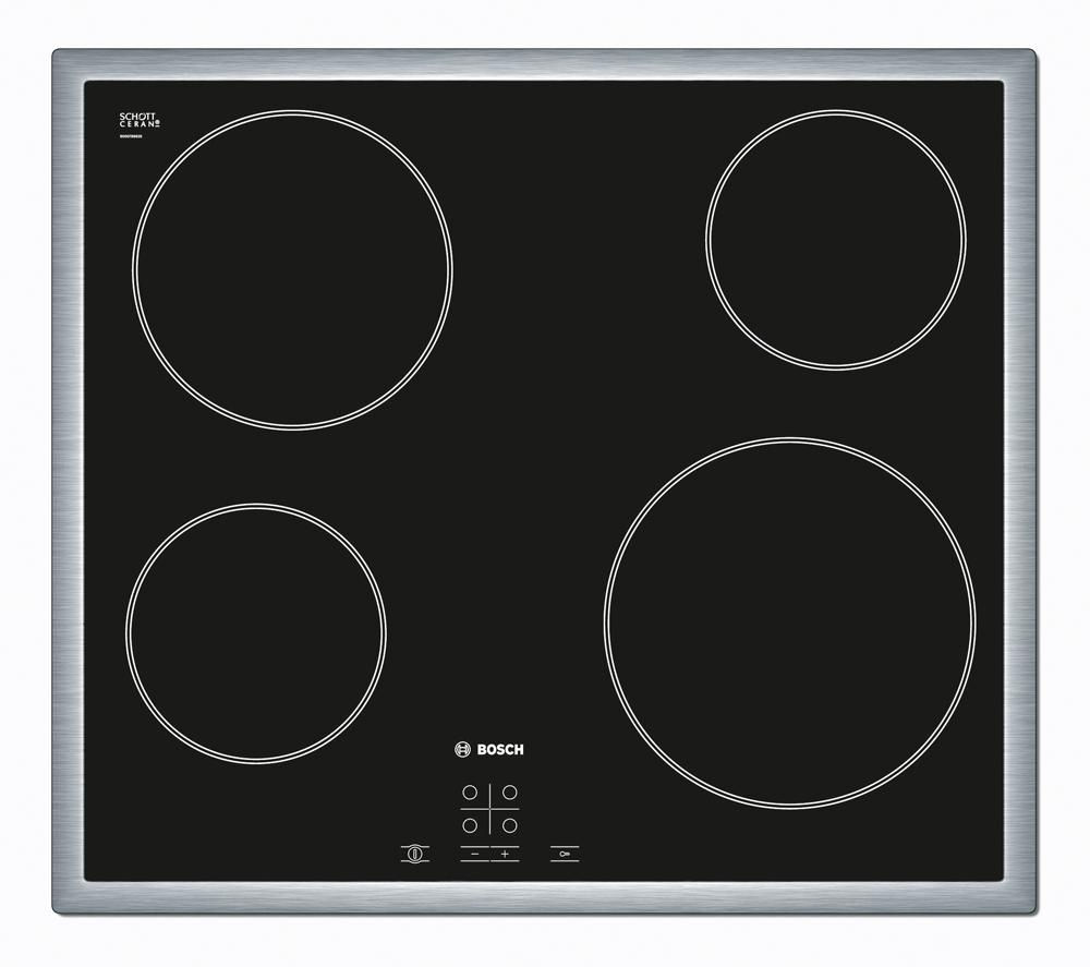 Bosch PKE645D17 Ceramic Hob in Black