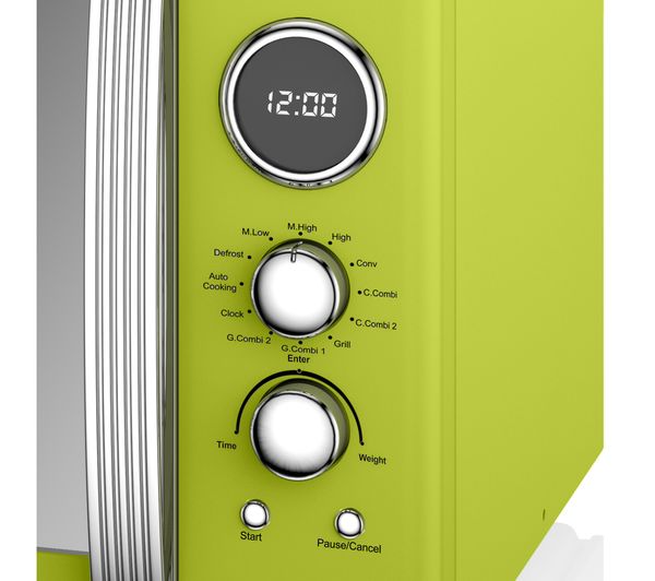 Buy SWAN SM22080CN Retro Microwave with Grill Lime Free Delivery