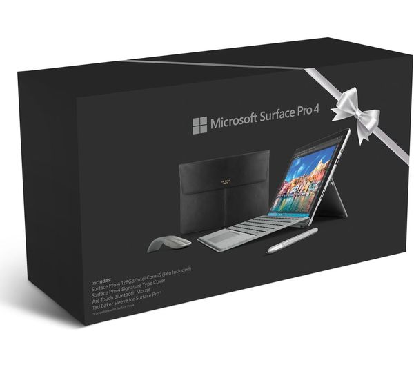 Buy Microsoft Surface Pro 4 Type Cover Sleeve And Arc Touch Mouse 128