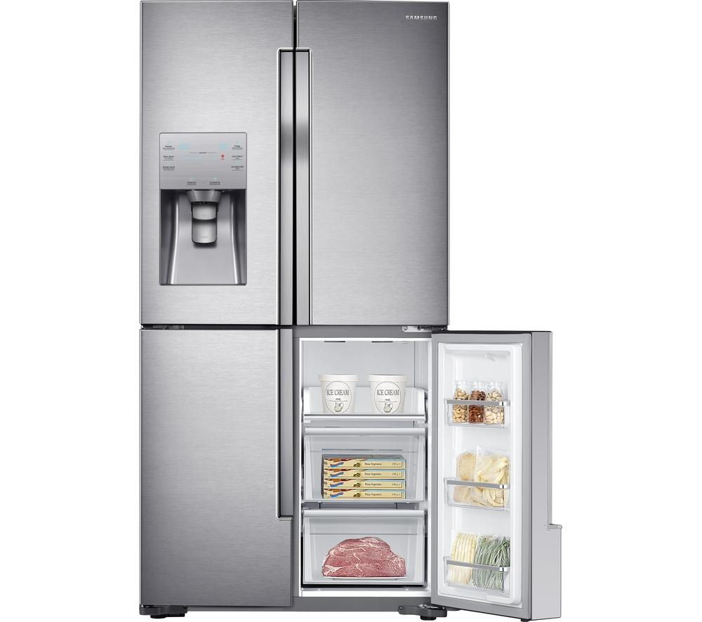 Samsung RF56J9040SR/EU American-Style Fridge Freezer - Stainless Steel, Stainless Steel