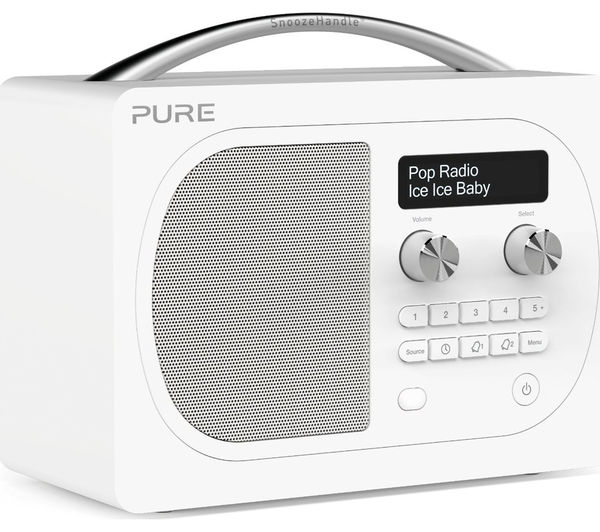 Buy PURE Evoke D4 DAB Bluetooth Radio White Free Delivery Currys