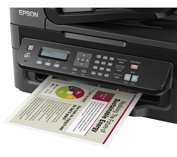 EPSON EcoTank L555 AllinOne Wireless Inkjet Printer with Fax Deals PC World