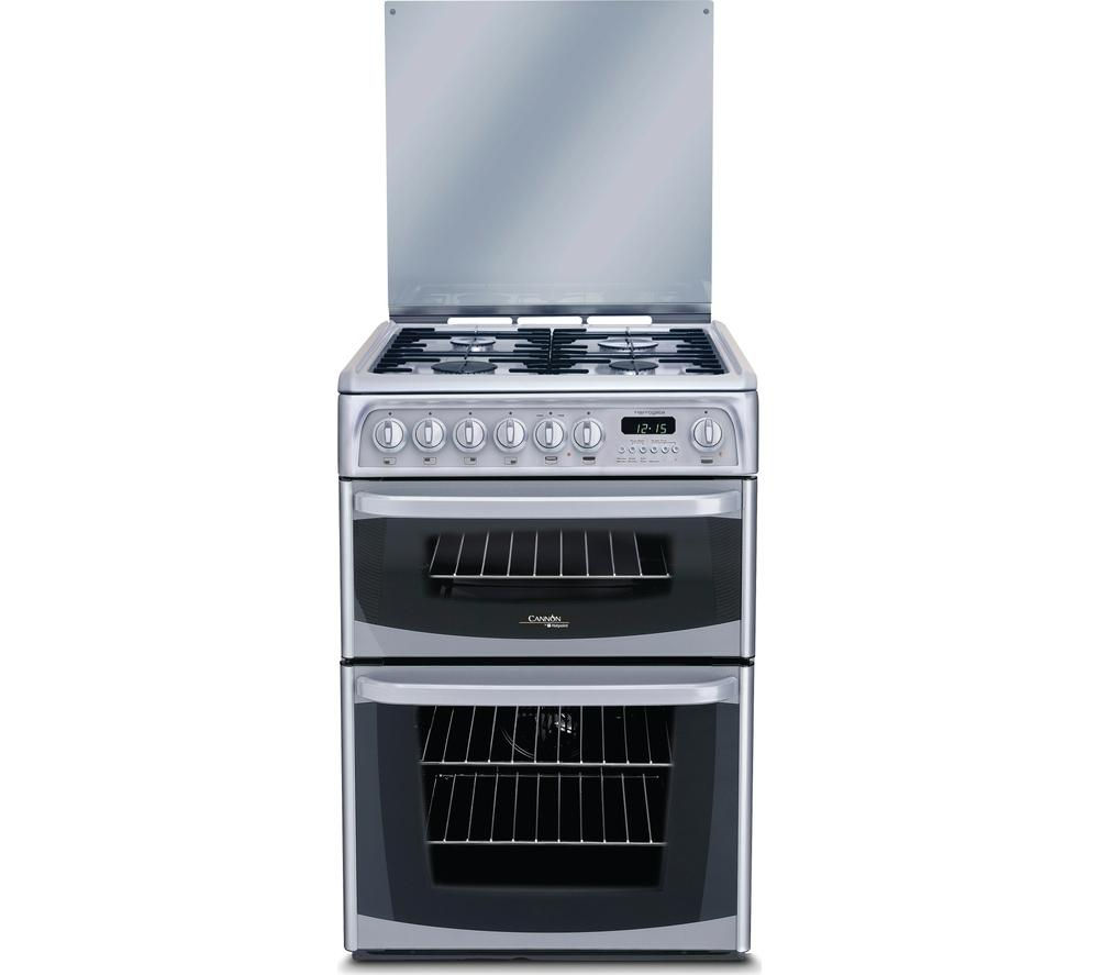 Buy HOTPOINT CH60DHSF Dual Fuel Cooker White Free Delivery Currys