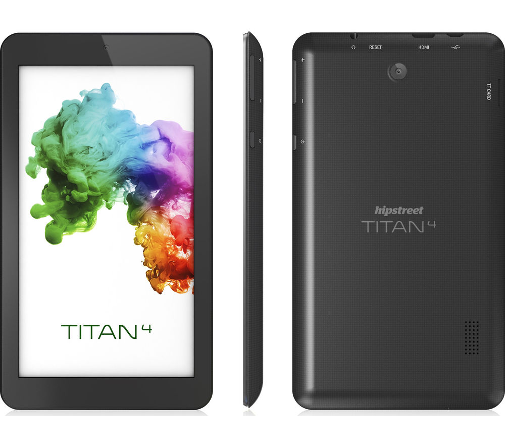 Image of Hipstreet Titan 4 7" Tablet - 8 GB, Black, Black