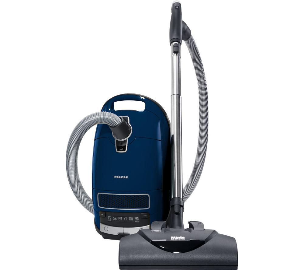 Complete C3 Silence EcoLine Cylinder Vacuum Cleaner - Lotus White, Blue