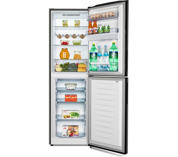 Buy KENWOOD KNFD55B17 50/50 Fridge Freezer Black Free Delivery Currys