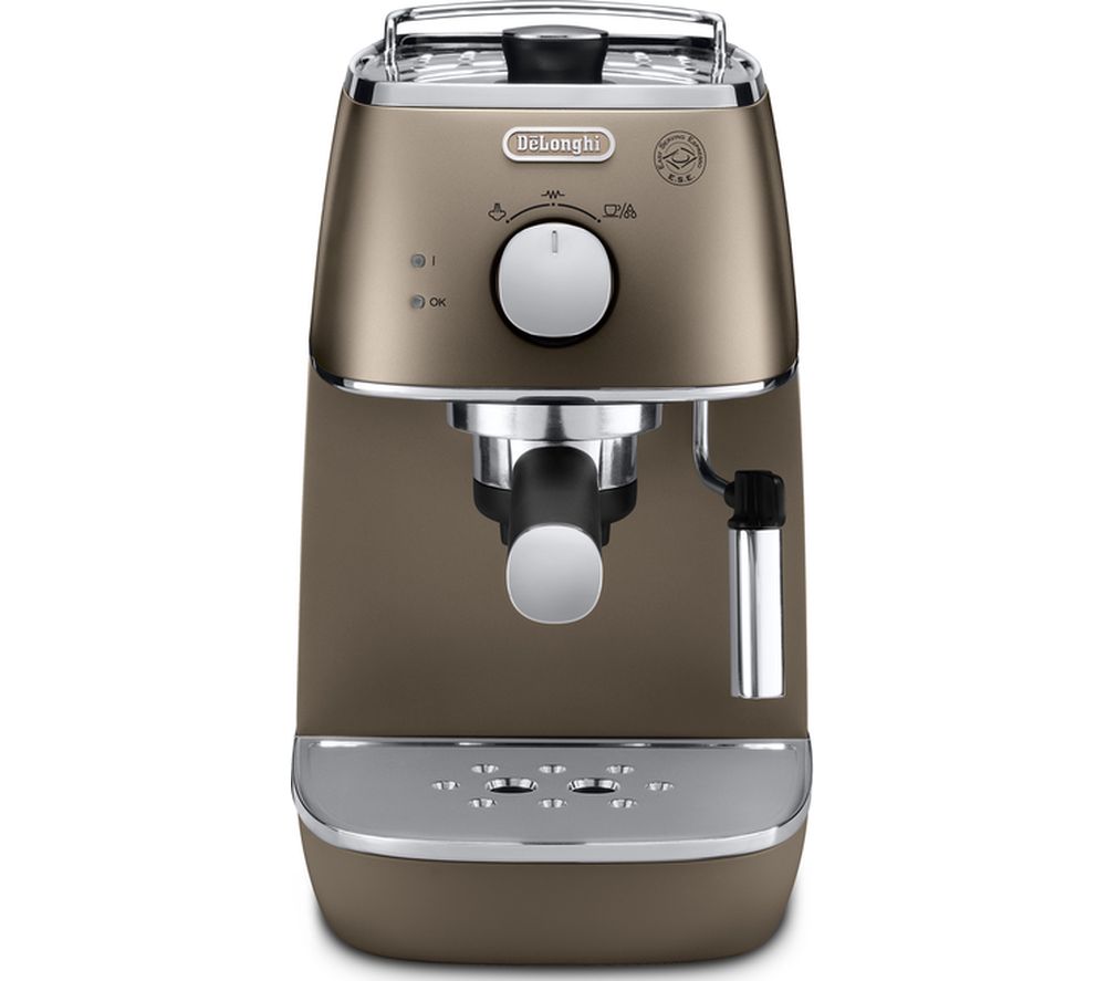 Delonghi Distinta ECI341.BZ Coffee Machine - Bronze, Bronze